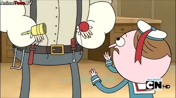 Skips VS Technology Opening (Regular Show)