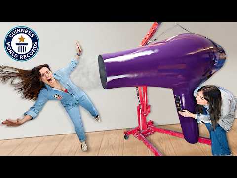 World's LARGEST Hairdryer!