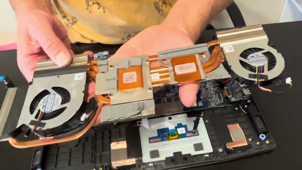 MSI Pulse 15 B13 Laptop Take apart Fix repair Upgrade Replace memory RAM SSD LCD Battery Motherboard