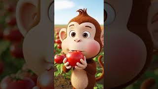 #ytshorts #shortvideo #funny #cartoonanimals #love #cute#monkey #animation