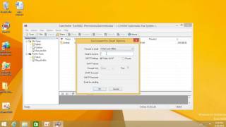 Set up fax to email