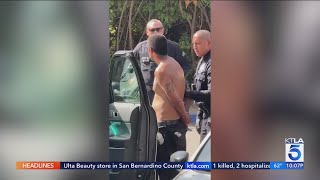 Man arrested for possibly starting two-acre Studio City brush fire