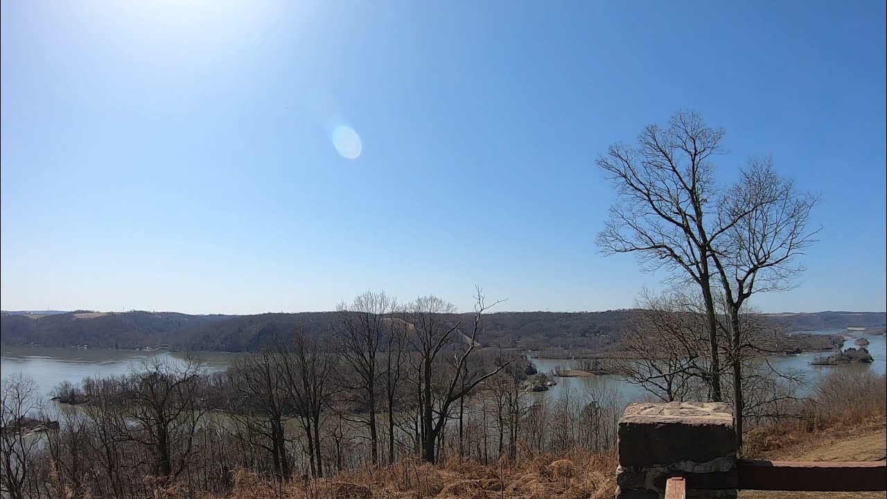 Hike to Hawk Point Overlook Susquehannock State Park Drumore, PA