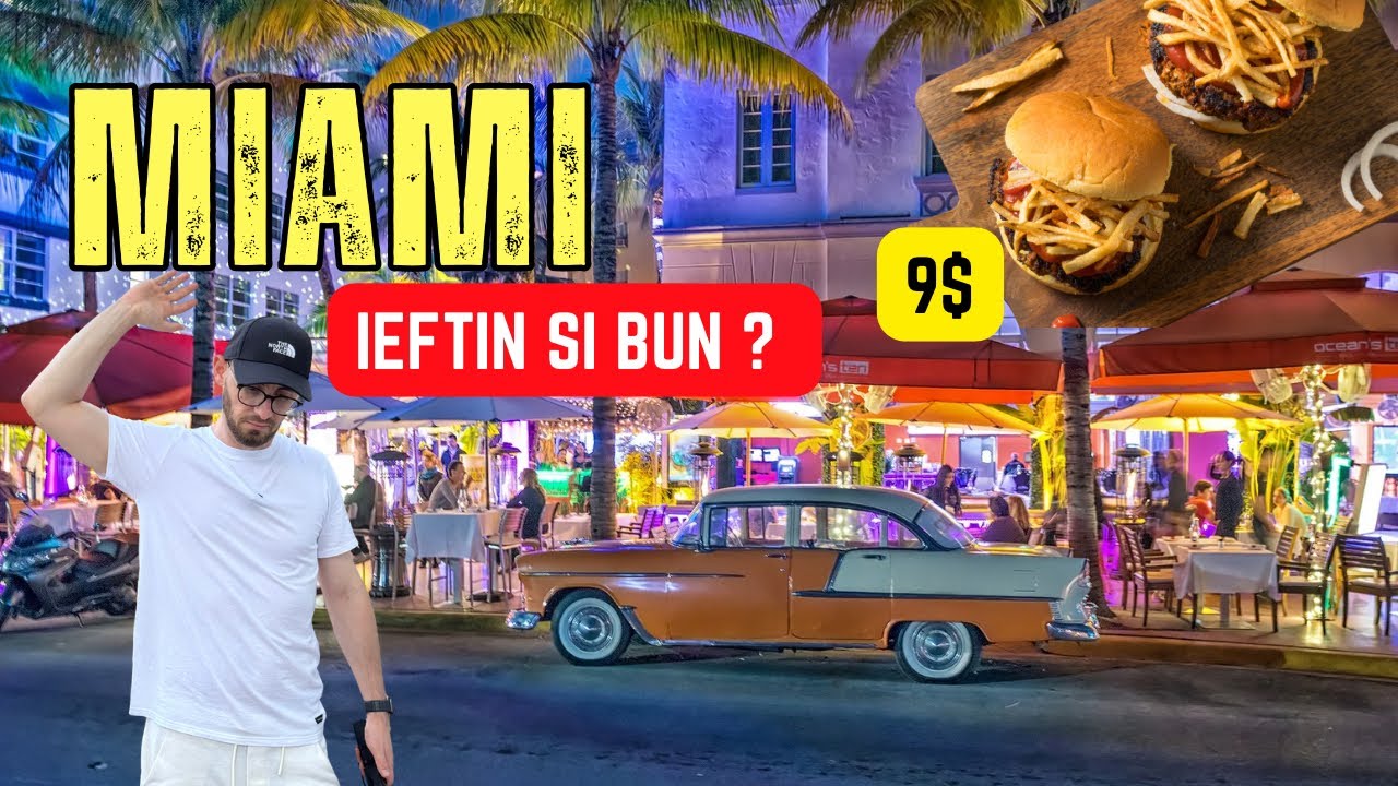 O zi in Miami! Unde sa mănânci Ieftin si bun? Prețuri, mâncare și cazare!