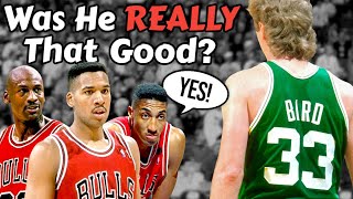 The 90s Bulls' BEST Larry Bird Story Ever Told