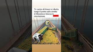 #news #newscronaca #ultimeore #tir #limoni #ribaltato #strettodimessina #brunopizzulthevoice