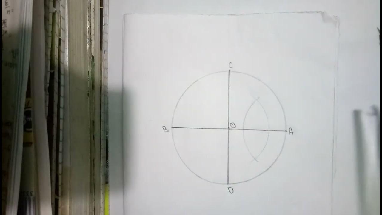 divide a circle into five equal parts / Engineering Drawing YouTube