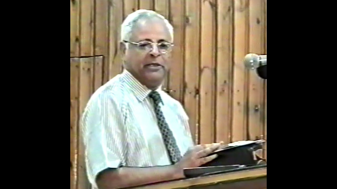 ( المسيح في عرس قانا الجليل) للدكتور وديع ميخائيل في اجتماع الصلاه الصباحى بجمعيه شبرا