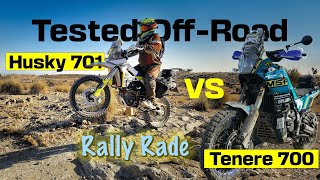 OffRoad Test: Can the Tenere 700 keep up with the Husqvarna 701 offroad?