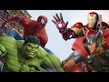 Spiderman - HULK Vs. Iron Man - THOR Kapışması!