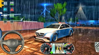 Taxi Sim 2020 🚖 Heavy Rain New York Uber Night Ride - Car Games 3D Android Gameplay screenshot 4