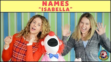 Learning Names with Mr. Clown: "Isabella"
