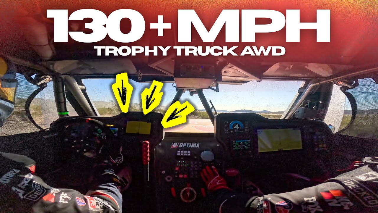 BEST ONBOARD MOMENTS - King of the Hammers 2026 Trophy Truck Winner