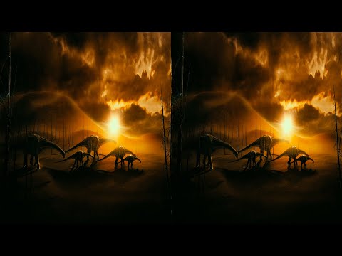 Динозавры: Гиганты Патагонии 3D FullHD (Горизонтальная анаморфная стереопара)