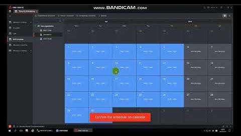Hikvision IVMS 4200 Attendance setup