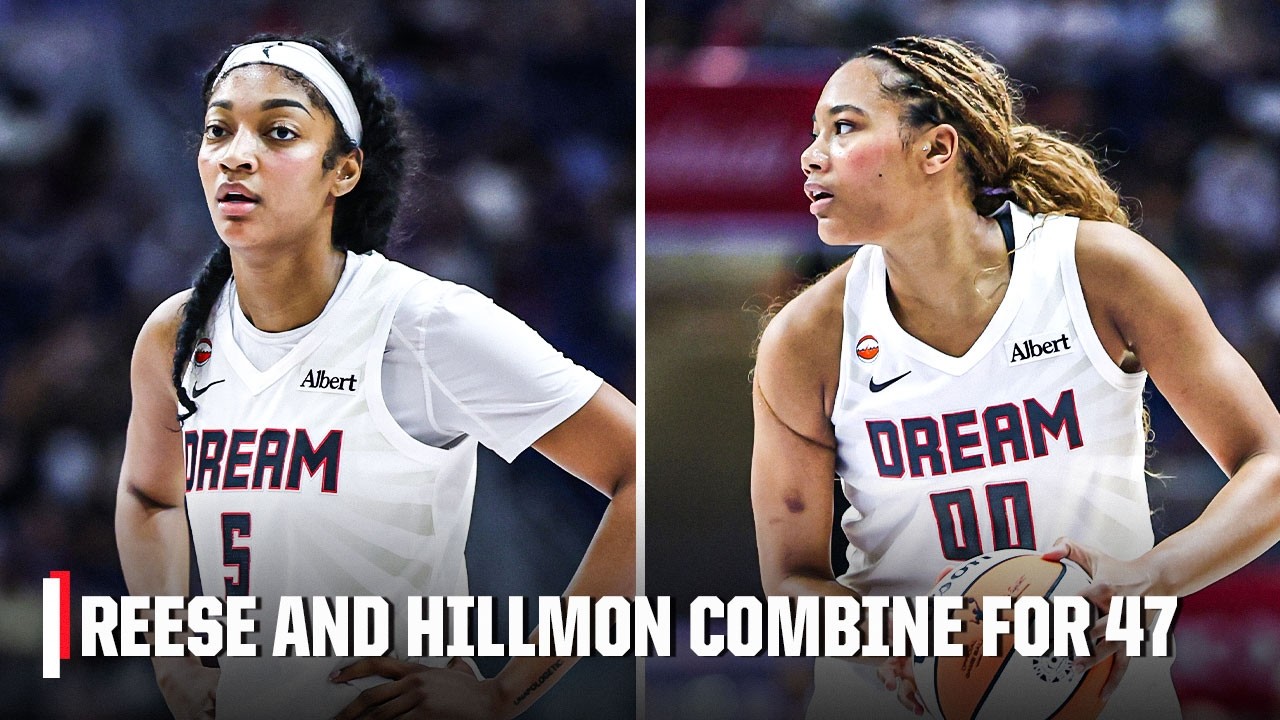 Angel Reese and Naz Hillmon combine for 47 PTS in Dream’s win over Tempo | WNBA on ESPN