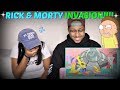 RICK & MORTY INVASION!! | Simpsons Couch Gag | Rick and Morty | Adult Swim REACTION!!!