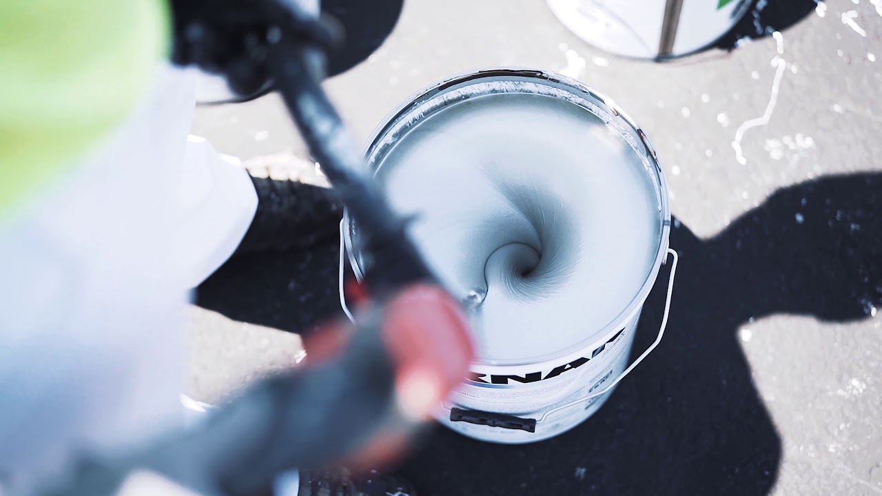 Asphaltic Emulsion Roof Coating WeatherTite Roofing Systems YouTube