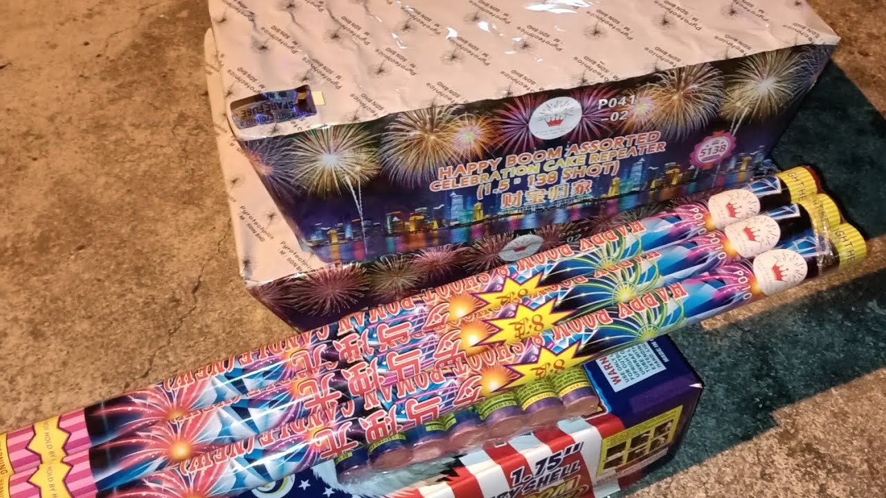 Pesta mercun malam raya !!