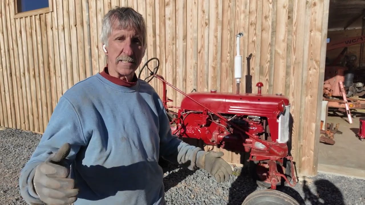 1952 Farmall Cub Tractor is RESTORED and Ready for Homestead Chores