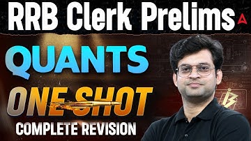IBPS RRB Clerk Quant 2025 | Complete RRB Clerk Prelims Quant | Gramin Bank Quant By Navneet Sir