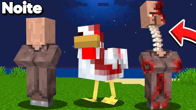 Part 3/6, Testei LENDAS pra provar que Minecraft é de TERROR #game #g