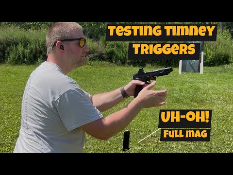 Range Video!  | Testing A Couple Timney Triggers in the SS DR920P & S&W 1854 Stealth Hunter