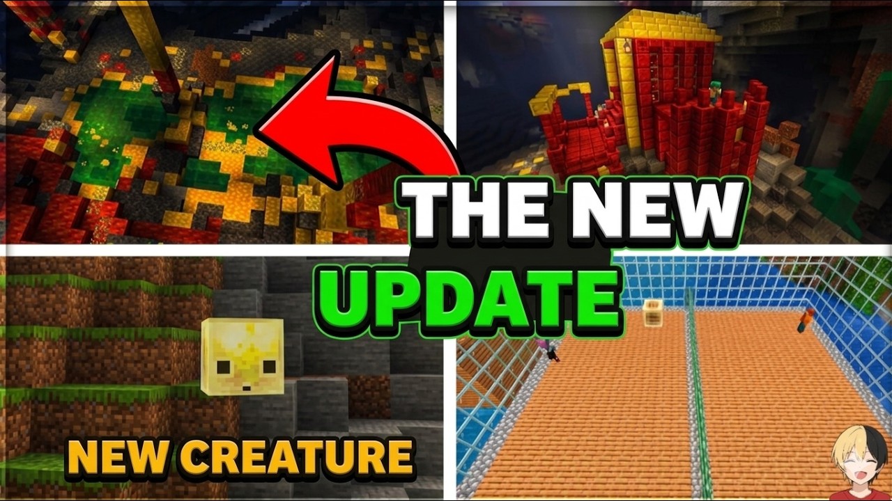 Sulfur Spring Minecraft Update Everything About the New Minecraft Update 🔥 | Sulfur Update Explained ...