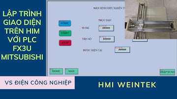Hướng dẫn lập trình cơ bản EasyBuilder Pro thiết kế giao diện điều khiển Vị TRÍ. PLC FX3U Mitsubishi