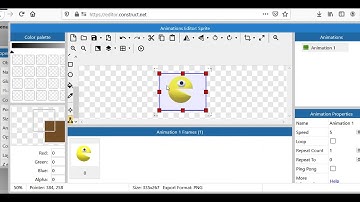Como hacer un videojuego sin saber programar en construct 3  comegalletas parte 1