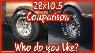 28x10.5 Slicks Comparison M/T vs Hoosier C07