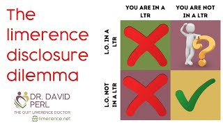The limerence disclosure dilemma - Dr. David Perl - when to disclose to your LO