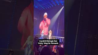 Famous Cardi B Brings Out Fetty Wap In Newark #shorts #hiphop #cardib Net Worth