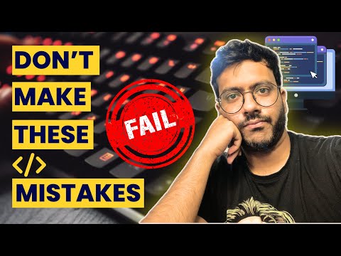 The TRUTH about "Learning to Code" (DON'T Make These 5 Mistakes)