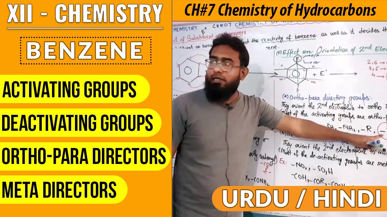 Orientation And Reactivity Of Benzene Ring...##... Important Of  M.Sc.....||Notes - YouTube