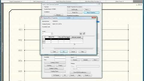 AutoCAD Electrical 2010 Terminal Properties
