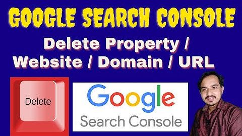 How To Delete Property / Website / Domain / URL From Google Search Console