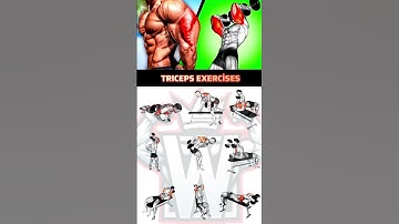 9 Dumbbell Triceps Exercises for Insane Arm Gains 💪#armworkout #tricepsworkout #workout