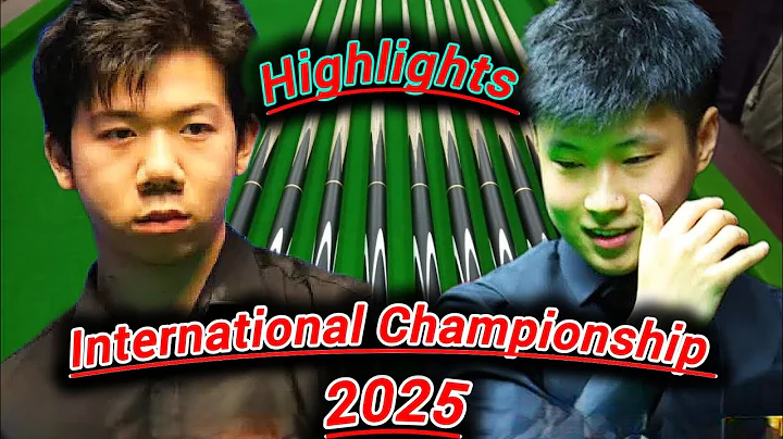 Zhao Xintong vs Lei Peifan International Championship 2025 Snooker