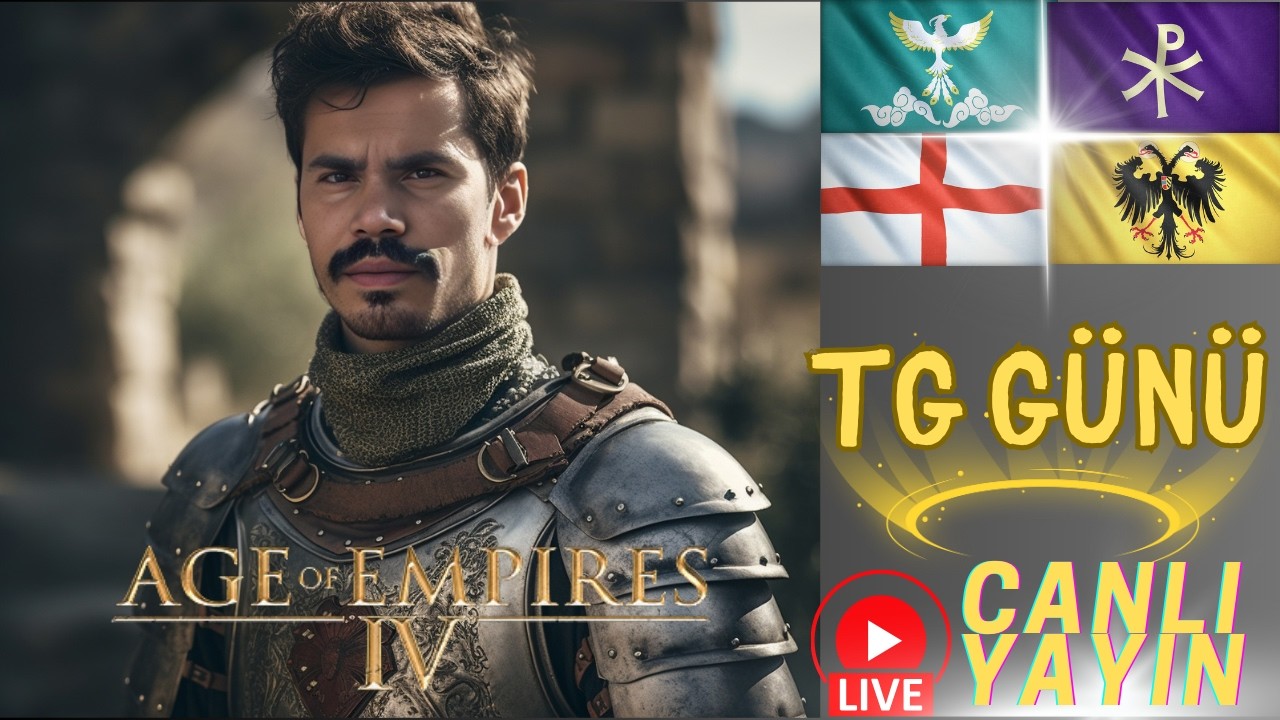 Age of Empires 4 | Gece Yayını Takımlı -!Bynogame !Destek
