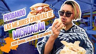 PROBANDO LAS MEJORES CARNITAS DE MICHOACÁN - Lalo Elizarrarás.