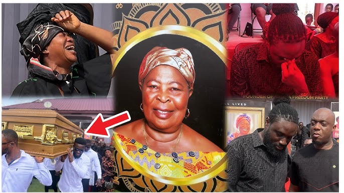 Oh Tears flow At Akua Donkor funeral - YouTube