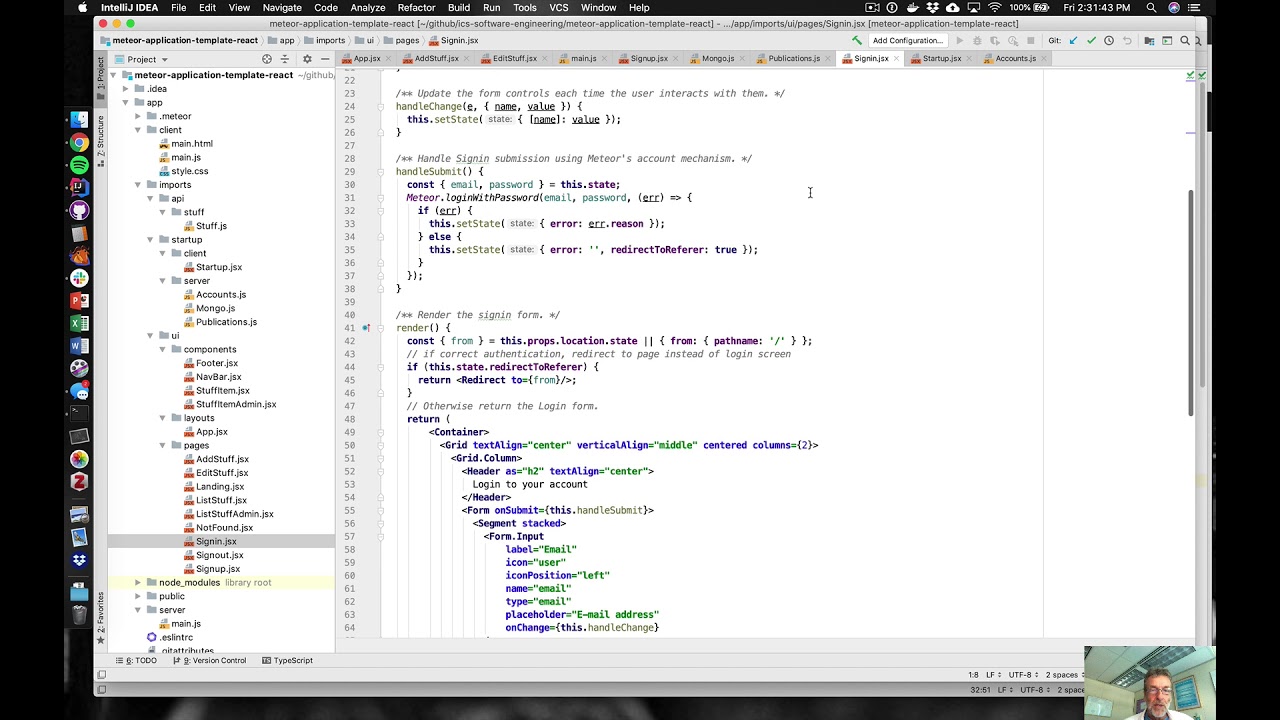 meteor-example-form-react - YouTube