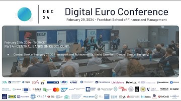 DEC24 - Central Bank of Hungary CBDC Framework and Achievements by Anikó Szombati (CB of Hungary)