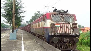 24543/BIA based WAG-7 Air Brake Locomotive || High Speedy Freight Train Of India Railways