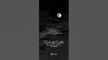 سوره الفجر بصوت الشيخ ناصر القطامي