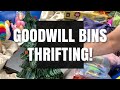 GOODWILL THRIFT WITH ME & HAUL! GOODWILL OUTLET BINS! Vintage, Resale! GET IT DONE! Challenge Invite