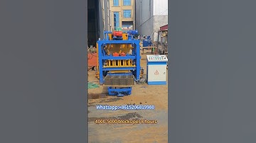 small qt4-25 automatic vibrated cement concrete hollow block making machine price for 8 inch blocks