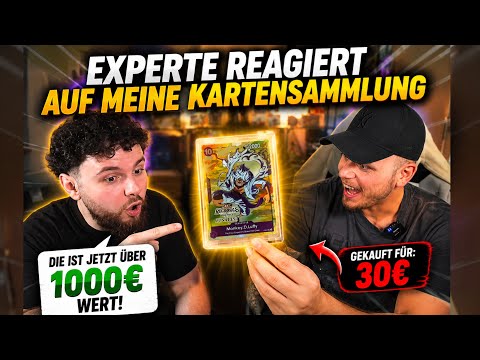EXPERT reacts to my One Piece card collection 🤯🔥 feat. @OnePieceTheoretiker