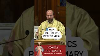 Why do Catholics pray to Mary? #catholic #religion #christian #virginmary